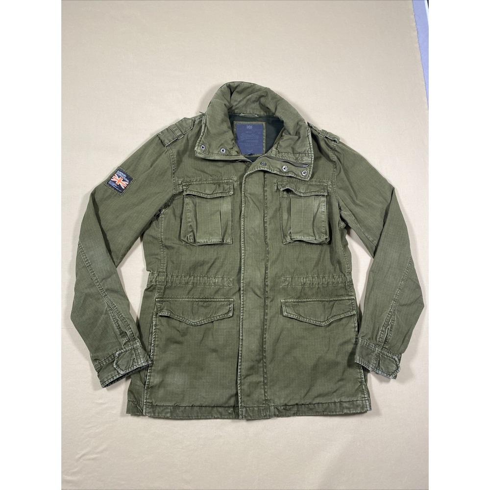 Superdry Jacket Men's Size XL Green Utility Military Field Army M65 Style - Picture 1 of 14